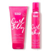 Umberto Giannini Curl Jelly Scrunching Jelly Vegan & Cruelty Frizz Solution Gel For Curly Or Wavy Hair 200 Ml (Curl Jelly + Whip Duo)