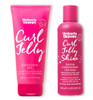 Umberto Giannini Curl Jelly Scrunching Jelly Vegan & Cruelty Frizz Solution Gel For Curly Or Wavy Hair 200 Ml (Curl Jelly + Curl Shine Duo)