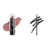Wet N Wild Silk Finish Lipstick Rich Color Dark Pink Frost + Color Icon Eyeliner Pencil Baby'S Got Black