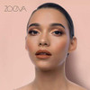 Zoeva Caramel Melange Highlight Face Palette - Powder Face Highlighter Makeup Flattering For All Skin Tones Highly-Pigmented Shimmer Fragrance- Paraben-
