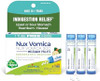 Boiron Nux Vomica 30C Homeopathic Medicine For Indigestion Relief Upset Or Sour Stomach Heartburn Nausea 3 Count (240 Pellets)