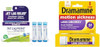 Boiron Jet Lag Relief Kit (240 Pellets) And Dramamine Motion Sickness Relief Less Drowsey Formula 8 Count Travel Bundle