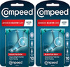 Compeed Advanced Blister Care 10 Count Mixed Sizes Pads (2 Packs) & Dr. Scholl'S Blister Cushions Seal & Heal Bandage With Hydrogel Technology 8 Ct