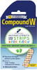 Compound W One Step Wart Remover Strips For Kids 10 Medicated Strips