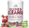 Country Farms Super Cleanse Super Juice Cleanse Supports Healthy Digestive System 34 Fruits And Vegetables With Aloe Promotes Natural Detoxification Drink Powder 14 Servings 9.88 Ounce