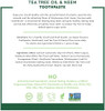 Desert Essence Tea Tree Oil & Neem Toothpaste 6.25 Oz Pack Of 2 Refreshing Rich Taste Baking Soda & Essential Oil Of Wintergreen Antiseptic Natural Ingredients Fluoride & Gluten . Desert Essence Tea Tree Oil & Neem Toothpaste 6.25 Oz Pack Of 2 Refreshing Rich Taste Baking Soda & Essential Oil Of Wintergreen Antiseptic Natural Ingredients Fluoride & Gluten .