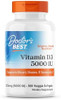 Doctor'S Best Vitamin D3 5000 Iu Supports Heart Bones & Immunity Nongmo Gluten Soy Vegetarian 180 Veggie Softgels