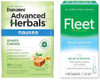 Fleet + Advanced Herbals Digestive Convenience Bundle Liquid Glycerin Suppositories 4 Count Ginger Soft Chews 20 Count Liquid