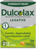 Dulcolax Overnight Relief Laxative For Gentle Constipation Relief Bisacodyl 5 Mg Tablets 50 Count 50 Ct