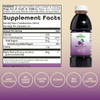 Dynamic Health 100% Pure Black Cherry Juice Concentrate No Additives Antioxidant Supplement Urinary Tract & Joint Support 16 Fl Oz