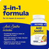 Enzymedica Acid Soothe Support For Occasional Heartburn 3In1 Formula With Enzymes & Soothing Herbs 90 Count