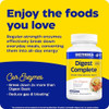 Enzymedica Digest Fullrange Everyday Digestive Enzymes Fastacting Gas & Bloating Relief 240 Count