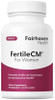 Fairhaven Health Fertilecm Fertility Supplement For Women Capsules Fertile Cervical Mucus Ovulation Cycle Includes Larginine Nacetylcysteine Grape Seed Extract And Vitamin C 90 Capsules