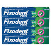 Fixodent Plus Scope Secure Denture Adhesive 2.0Oz (Pack Of 4)