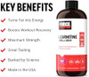 Force Factor L Carnitine Supplement Liquid Lcarnitine 3000 Mg To Help Turn Fat Into Energy Support Muscle Recovery And Boost Cellular Energy Maximum Strength Nongmo Berry Flavor 16 Oz.