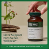 Gaia Herbs Pro Daily Liver Pro Natural Liver Support With Milk Thistle Licorice Root Turmeric Root & More Vegan Organic & Gluten 120 Liquid Phytocaps (60 Servings)