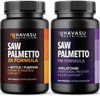 Havasu Nutrition Saw Palmetto Pm For Men With Melatonin 3Mg (60 Servings) & Pumpkin Seed Oil With Saw Palmetto For Men (60 Servings)