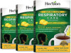 Herbion Naturals Respiratory Care Herbal Granules With Lemon Flavor 10 Ct For The Whole Family Promotes Healthy Respiratory Function (Pack Of 3)