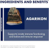 Host Defense Agarikon Capsules Immune System Support Supplement Mushroom Supplement To Aid Immune Functions & Cell Strength Herbal Dietary Supplement 60 Capsules (60 Servings) Host Defense Agarikon Capsules Immune System Support Supplement Mushroom Supplement To Aid Immune Functions & Cell Strength Herbal Dietary Supplement 60 Capsules (60 Servings)