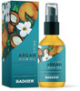 Badger Organic Argan Hair Oil Ultra Light Dry Hair Oil For A Healthy Shine Organic Abyssinian Oil Moroccan Argan Oil & Coconut Oil Protect & Repair Hair 2 Fl Oz Glass Bottle