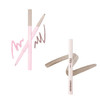 Colorgram 06 Cool Pink Under Eye Highlighter Stick + Shade Reforming Brush Liner 70% Brown Bundle