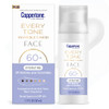 Coppertone Every Tone Invisible Finish Hydrating Uv Defense Face Sunscreen Spf 60+ With Ceramides Skin Care S For Mom Lightweight Clear Sunscreen For All Skin Tones 1.7 Fl Oz Pump Bottle