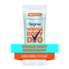 Degree Women Whole Body Deodorant Stick Fresh Citrus Scent Glides On Clear + Absorbs Sweat Aluminum  72H Odor Protection 2.6 Oz
