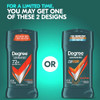 Degree Men Antiperspirant Deodorant Adventure 72Hour Sweat And Odor Protection Antiperspirant For Men With Body Heat Activated Technology 2.7 Oz