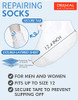 Dermal 16 Combo Pack A Collagen Essence Full Face Facial Mask Sheet + Moistfull Silky Foot Socks & Hand Gloves Mask Combo 6 Pack