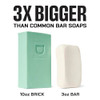 Duke Cannon Supply Co. Extra Large Bar Soap Bundle Men'S Natural Bar Soap With Masculine Scents Americanmade Soap All Skin Types Big Brick Of Soap 3 Pack Midway10 Oz (3 Pack)