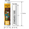 Lip Balm Mongo Kiss 6Pack (6 Tubes) By Eco Lips 100% Organic Beeswax & Cocoa Butter Lip Care With Organic Mongongo Oil Soothe & Moisturize Dry & Cracked Lips Made In Usa. (Peppermint)