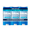 Gillette Antiperspirant And Deodorant For Men 72Hr Sweat & Odor Protection Long Lasting Freshness Antiwhite Mark Technology Clear Gel Cool Wave Scent 3.8 Oz (Pack Of 3)