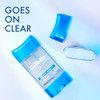 Gillette Antiperspirant And Deodorant For Men 72Hr Sweat & Odor Protection Long Lasting Freshness Antiwhite Mark Technology Clear Gel Cool Wave Scent 3.8 Oz