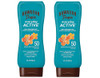 Hawaiian Tropic Everyday Active Sunscreen Lotion Spf 50 Waterresistant Broad Spectrum Uva/Uvb Protection 8 Fl Oz (Pack Of 2)
