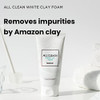 Heimish All Clean White Clay Foam Deep Cleansing Pore Minimizing Blackhead Remover Hydrating Daily Face Wash With White Clay Coconut Oil For Double Cleansing Korean Skincare 5.3Oz/150G