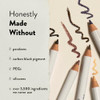 Honest Beauty Vibeliner Pencil Eyeliner Divine (Gold) With Jojoba Oil Meadowfoam Oil & Macadamia Nut Oil With Builtin Smudger 0.038 Ounce