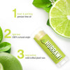 Hurraw Lime Lip Balm 2 Pack: Organic  Vegan Cruelty And Gluten . Nongmo 100% Natural Ingredients. Bee Shea Soy And Palm . Made In Usa