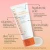 Instanatural Vitamin C Moisturizer Face Cream Brightens And Reduces The Look Of Fine Lines And Wrinkles Moisturizing Lotion For Dry Skin With Hyaluronic Acid 3.4 Fl Oz