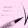 L.A. Girl The Artist Brush Pen Eyeliner Inky Black Gle740