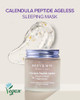 Mary&May Vegan Calendula Peptide Ageless Sleeping Mask Overnight Hydration Face Gel Mask Korean Facial Mask Soothing Acne And Antiaging With Ceramide Hyaluronic Acid Cica 3.7 Fl.Oz.
