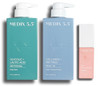 Medix 5.5 Glycolic Acid Body Wash + Collagen + Peptide Firming Cream + 3% Hyaluronic Acid Antiaging Booster Serum Set