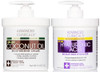 Advanced Clinicals Coconut Oil Moisturizing Cream + Hyaluronic Acid Hydrating Cream Set