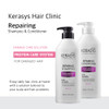 Kerasys Hair Clinic Protein Care System For Damaged Hair Argan Oil Repairing 20.2 Fl Oz / 600 Ml (Conditioner 2Pack)