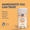 Kiss My Face Active Life Deodorant Contains Naturally Derived Ingredients 72 Hour Odor Control Deodorant For Women And Men Aluminum With Coconut Oil And Probiotics Citrus Scent