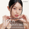 Peripera Speedy Skinny Brow (03 Natural Brown) 1.5Mm Precise Eyebrow Pencil Dualsided Fine Tip Shades Define Fills Brow Make Up K Beauty Korean Makeup