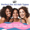 Wet Brush Squirt Detangler Hair Brushes Spirit Sangria Mini Detangling Brush With Ultrasoft Intelliflex Bristles Glide Through Tangles With Ease Pain Comb For All Hair Types