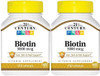 21St Century Biotin 5000 Mcg Capsules2 Count