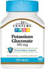 21St Century Potassium Gluconate 595 Mg 110 Tablets