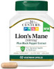 21St Century Lion'S Mane 2100 Mg Plus Black Pepper Extract Vegetarian Capsules 60 Count