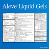 Aleve Pain Reliever & Fever Reducer Liquid Gels Naproxen Sodium Pain Relief 20 Count